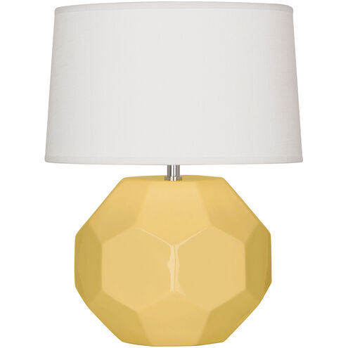 Franklin 16.38 inch 60.00 watt Sunset Yellow Accent Lamp Portable Light