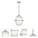 Brighton 1 Light 12.88 inch Polished Nickel Pendant Ceiling Light