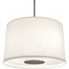 Echo 3 Light 15 inch Stainless Steel Pendant Ceiling Light