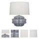 Horizon 24.75 inch 150 watt Smoke Gray Table Lamp Portable Light