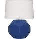Franklin 16.38 inch 60.00 watt Cobalt Glaze Accent Lamp Portable Light