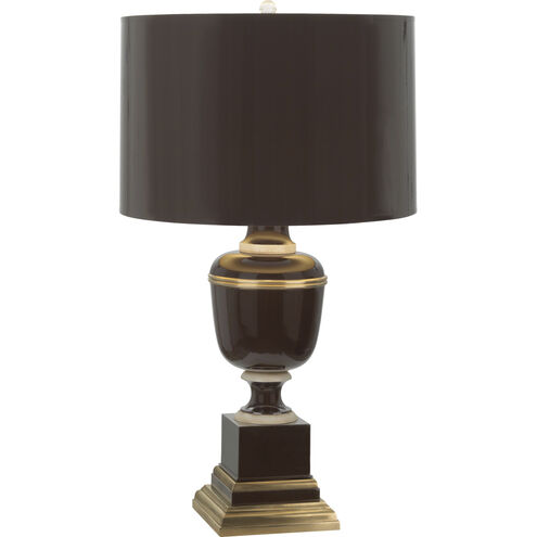 Annika 29.5 inch 150.00 watt Chocolate Table Lamp Portable Light in Chocolate With Matte Gold