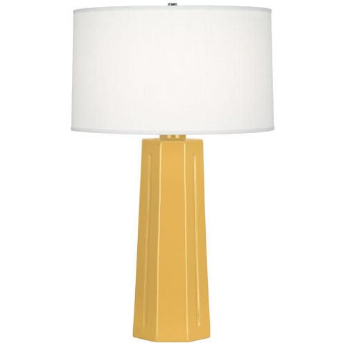 Mason 25.88 inch 150.00 watt Sunset Yellow Table Lamp Portable Light