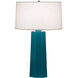 Mason 25.88 inch 150.00 watt Peacock Table Lamp Portable Light