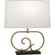 Chloe 22.75 inch 150.00 watt Warm Brass Table Lamp Portable Light