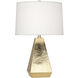Dal 25.63 inch 150.00 watt Modern Brass Table Lamp Portable Light