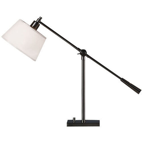 Real Simple 15.75 inch 100.00 watt Gunmetal Powder Coat Table Lamp Portable Light