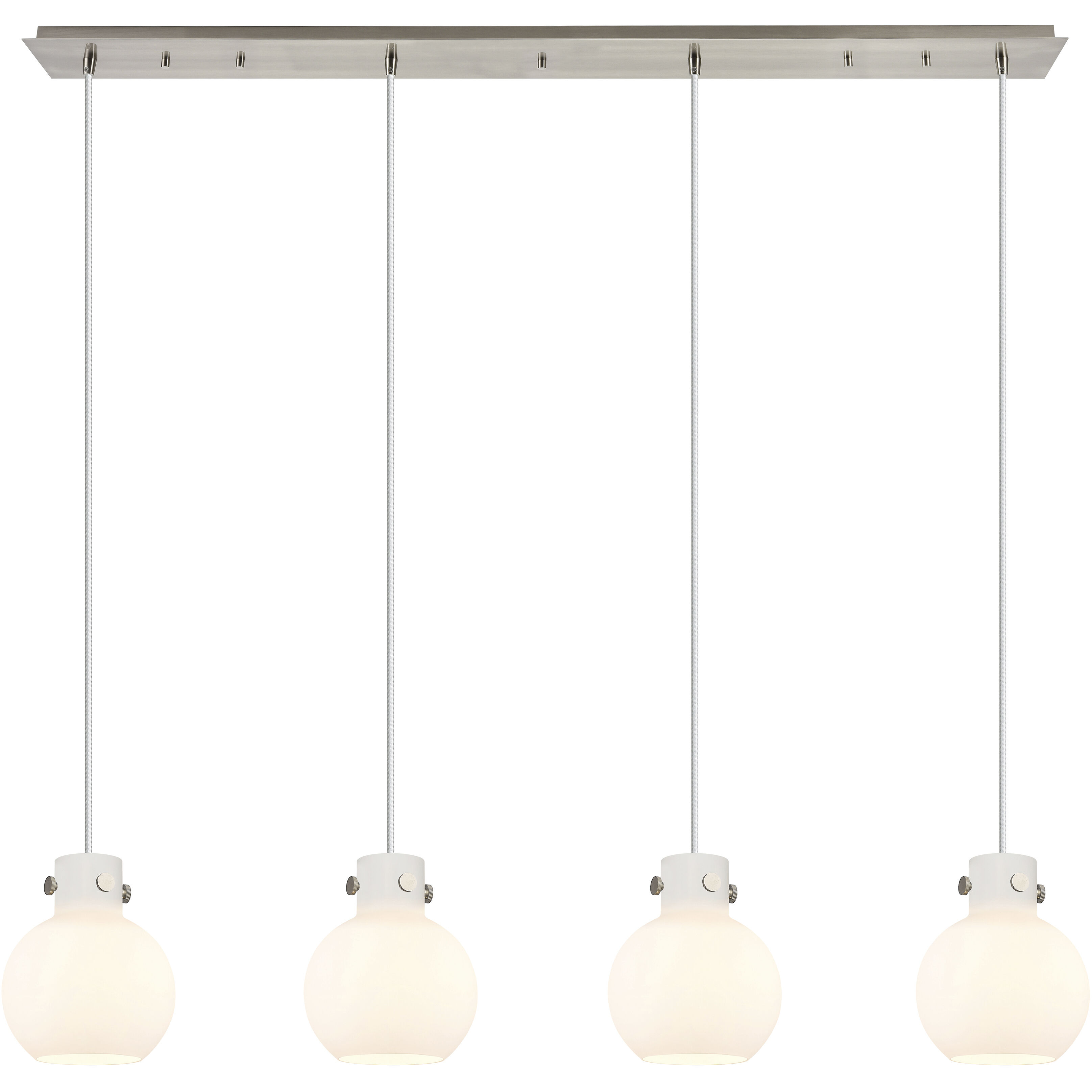 Newton Sphere 4 Light 51.75 inch Island Light