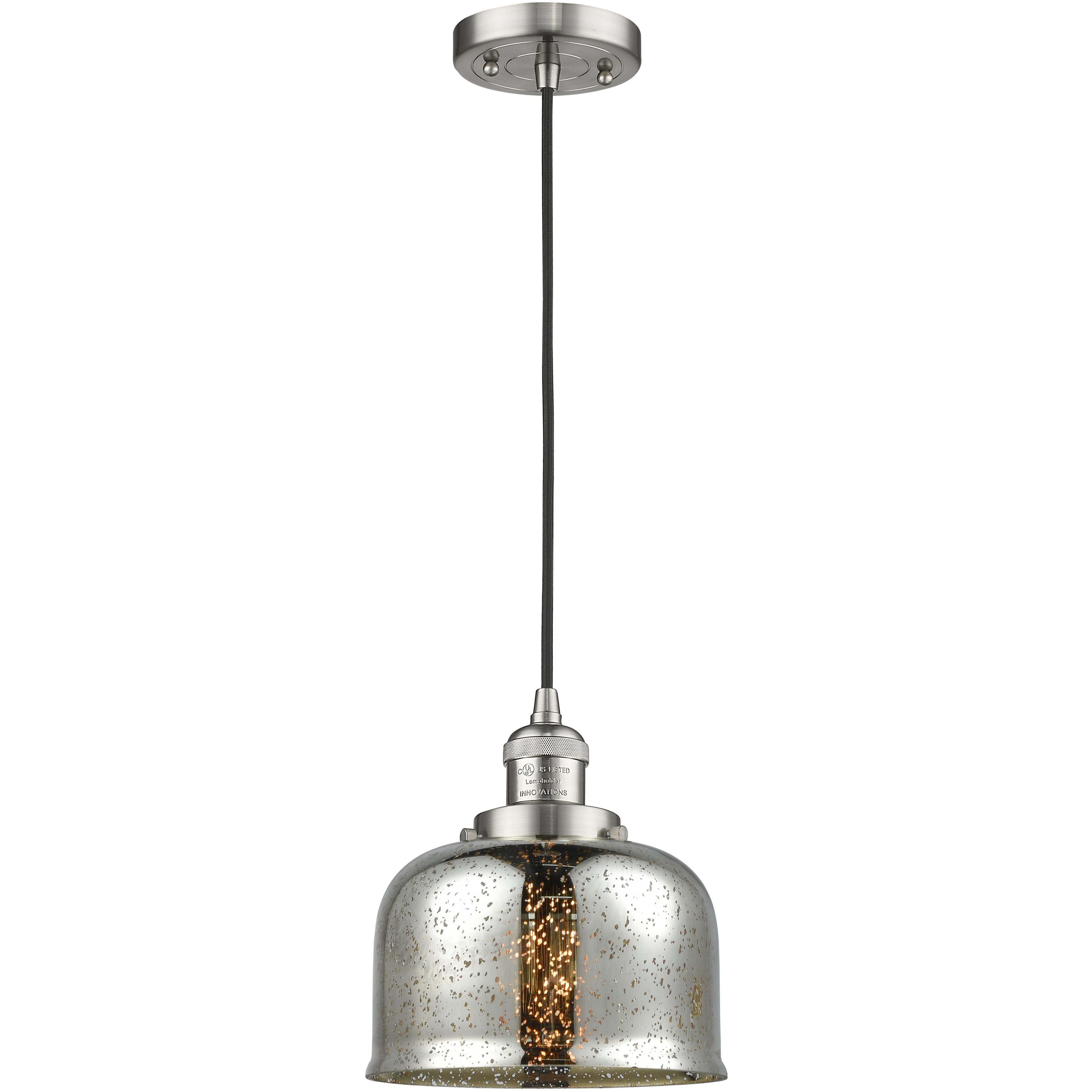 Franklin Restoration Bell 1 Light 7.75 inch Mini Pendant