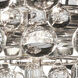 Bling 2 Light 16.75 inch Polished Nickel Flushmount Ceiling Light