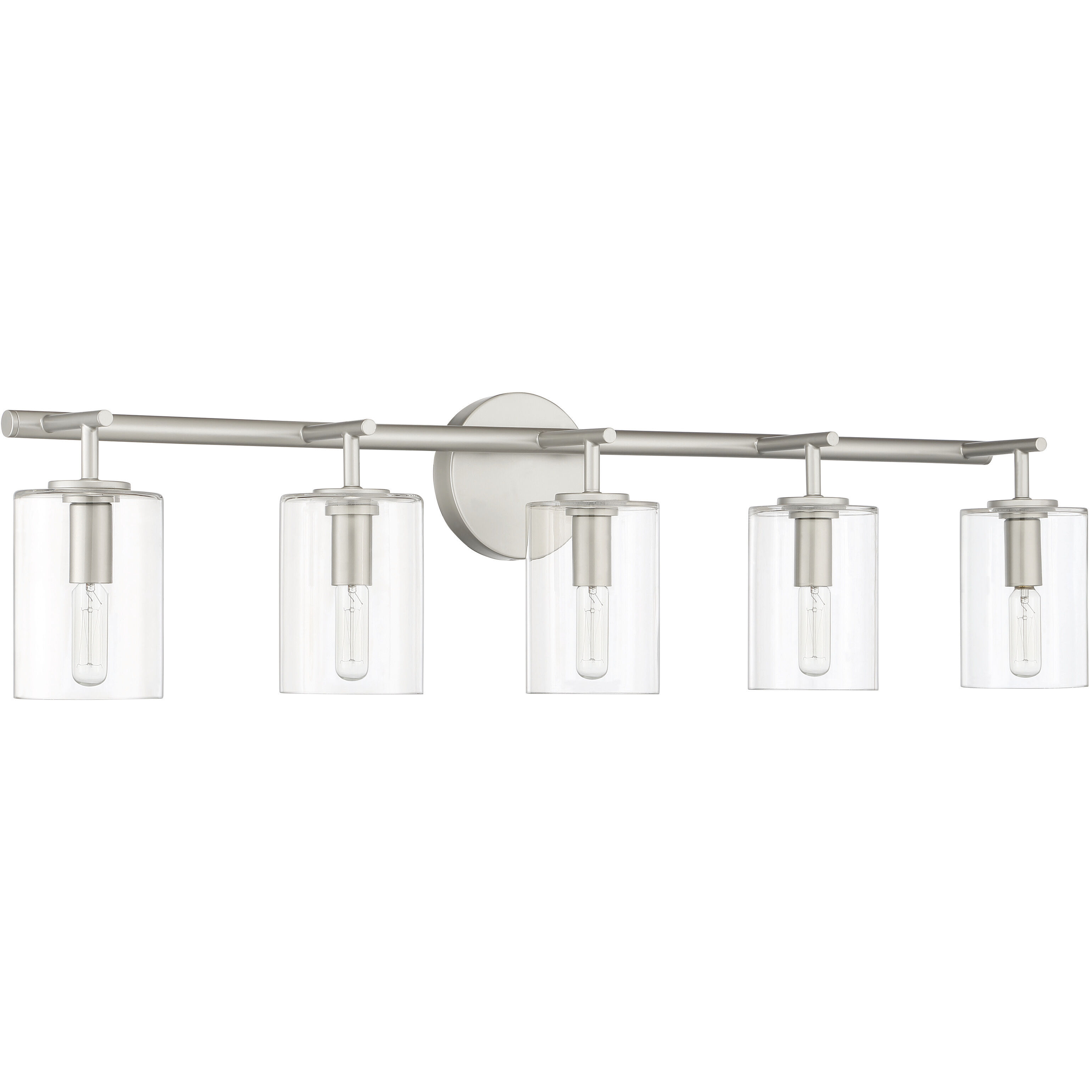 Hailie 5 Light 35.38 inch Bathroom Vanity Light