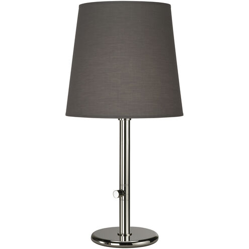 Rico Espinet Buster Chica 28.75 inch 150.00 watt Polished Nickel Accent Lamp Portable Light in Smoke Gray