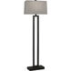 Doughnut 59.75 inch 150.00 watt Deep Patina Bronze Floor Lamp Portable Light in Smoke Gray