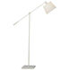 Real Simple 42.5 inch 100.00 watt Stardust White Powder Coat Floor Lamp Portable Light