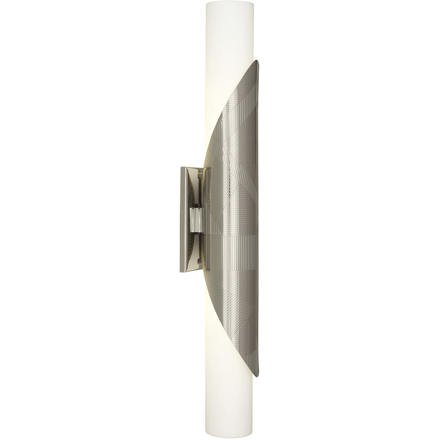 Michael Berman Brut 2 Light 4.5 inch Polished Nickel Wall Sconce Wall Light