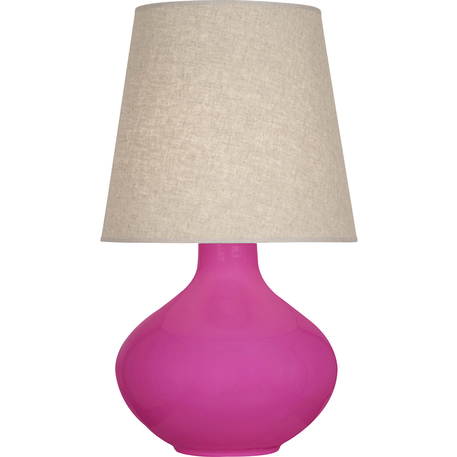 June 30.75 inch 150 watt Razzle Rose Glaze Table Lamp Portable Light in Buff Linen