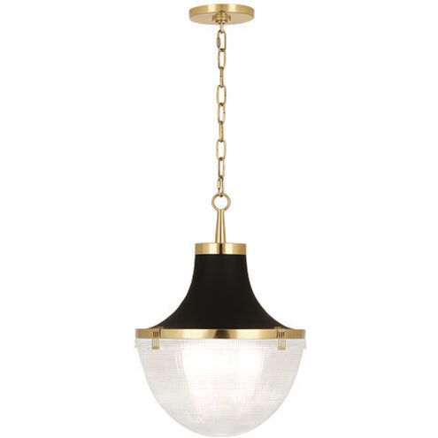 Brighton 1 Light 15 inch Modern Brass Pendant Ceiling Light