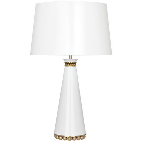 Pearl 29.38 inch 150.00 watt Lily Table Lamp Portable Light in Modern Brass, Lily With Gold