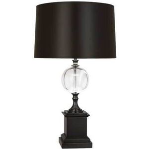 Celine 29 inch 150.00 watt Deep Patina Bronze / Crystal Ball Accent Table Lamp Portable Light