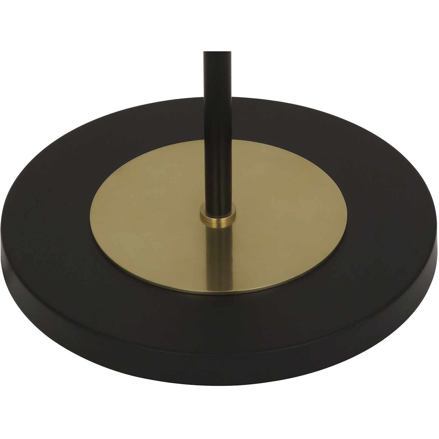 Ferdinand 61 inch 60.00 watt Matte Black Painted / Modern Brass Floor Lamp Portable Light