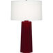 Mason 25.88 inch 150.00 watt Sangria Glaze Table Lamp Portable Light