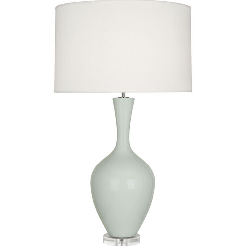 Audrey 33.5 inch 150.00 watt Celadon Table Lamp Portable Light