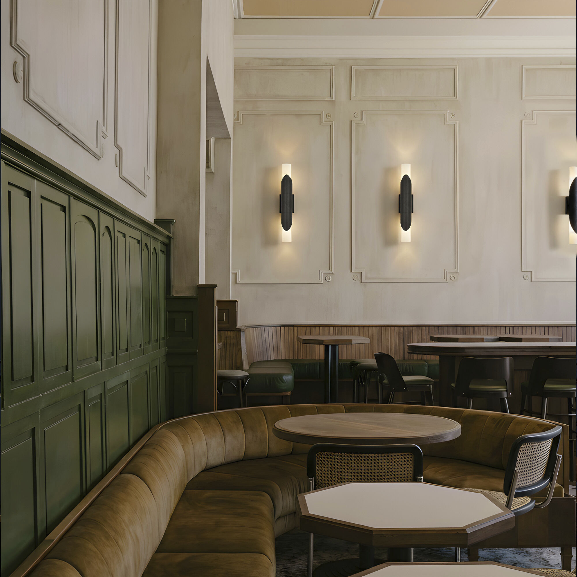 Michael Berman Brut 2 Light 4.5 inch Deep Patina Bronze Wall Sconce Wall Light