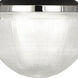 Brighton 1 Light 12.88 inch Polished Nickel Pendant Ceiling Light