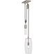 Gravity 1 Light 7.19 inch Polished Nickel Pendant Ceiling Light