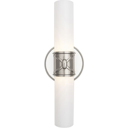 Chase Wallchiere Wall Light in Polished Nickel