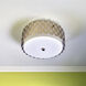 Marcel LED 16 inch Modern Brass Flush Mount Ceiling Light, Geometric Framing
