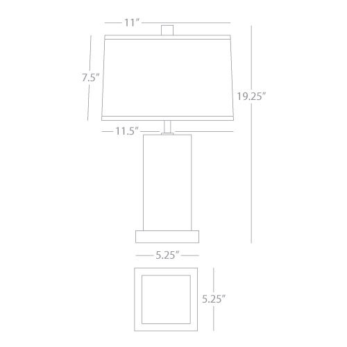 Small Harvey 19.13 inch 60 watt Peacock Accent Lamp Portable Light