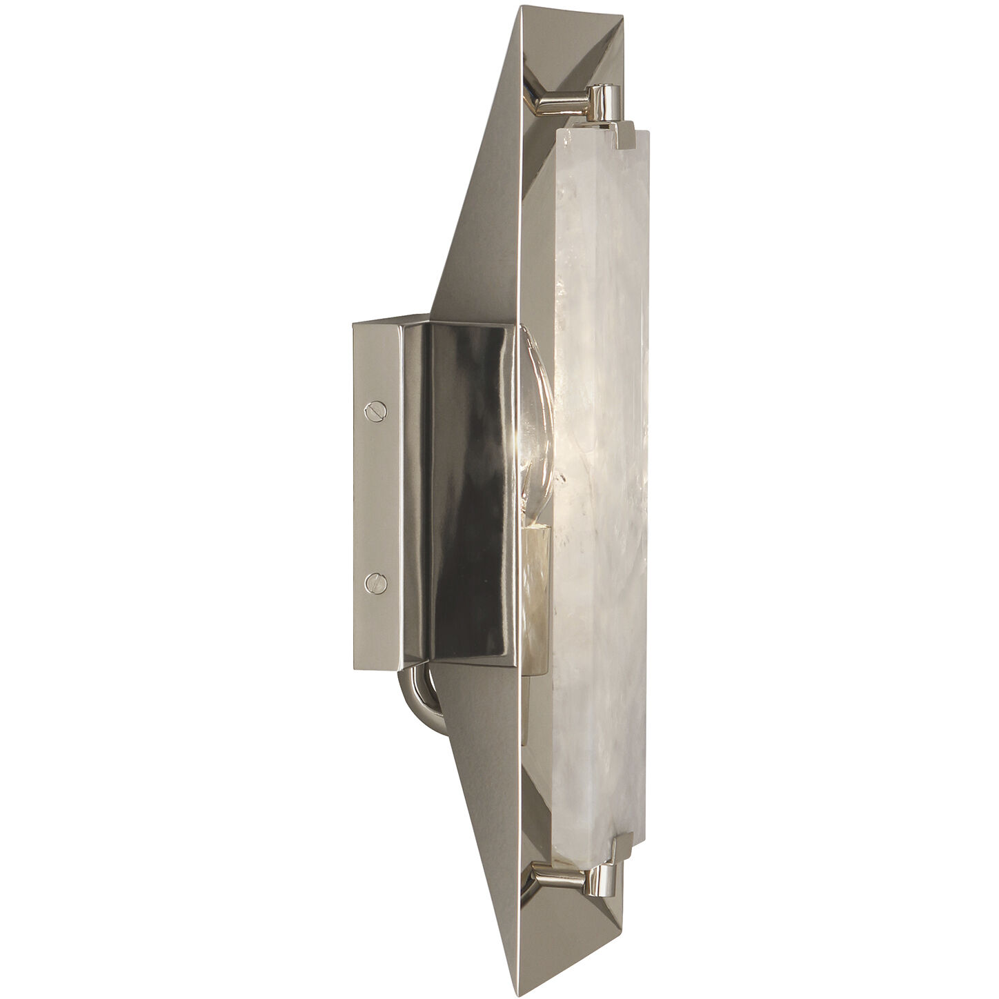 Gemma 1 Light 7.25 inch Polished Nickel Wall Sconce Wall Light