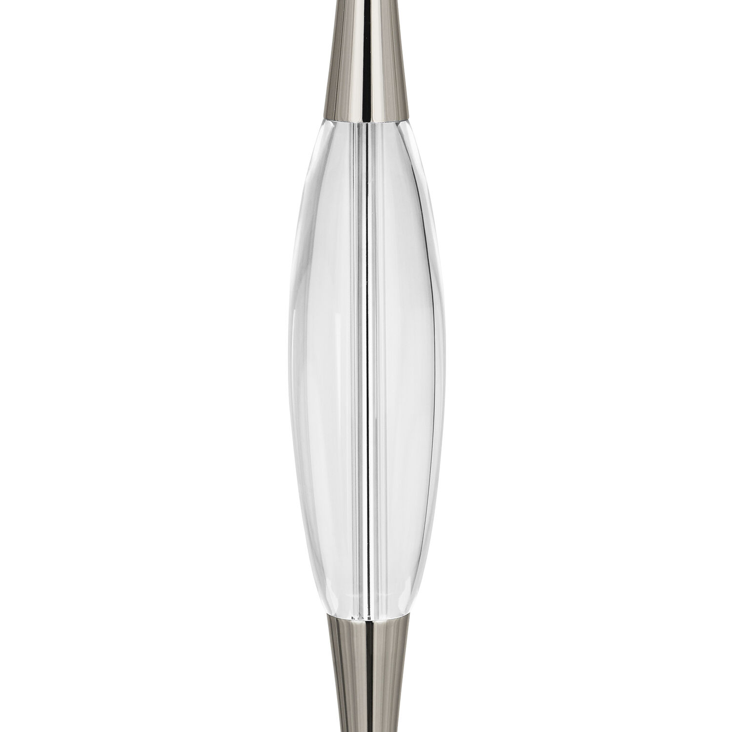 Juno 36.5 inch 150.00 watt Polished Nickel Table Lamp Portable Light in Black With Matte Silver