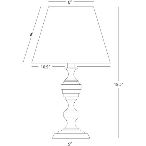 Arthur 18.38 inch 60.00 watt Deep Patina Bronze Accent Lamp Portable Light