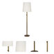 Rico Espinet Buster Chica 62.5 inch 150 watt Aged Brass Floor Lamp Portable Light in Fondine