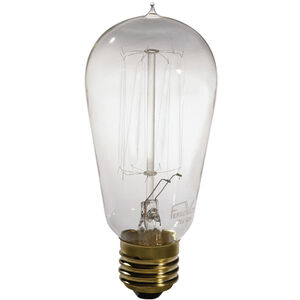 Historical Edison 40 watt 120V Bulb in 9