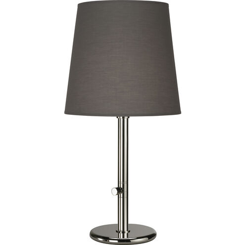 Rico Espinet Buster Chica 28.75 inch 150.00 watt Polished Nickel Accent Lamp Portable Light in Smoke Gray