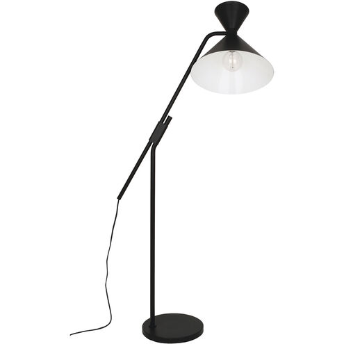 Cinch 62 inch 60.00 watt Matte Black Painted Floor Lamp Portable Light