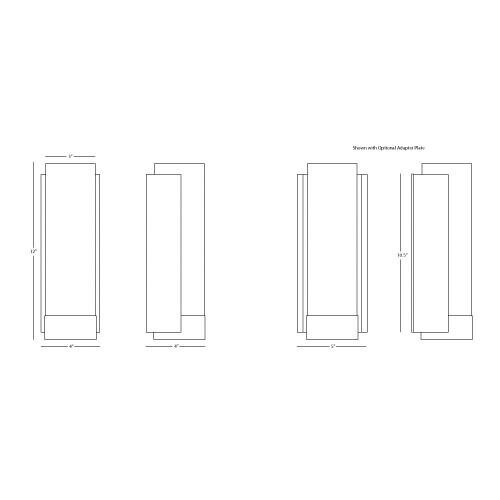 Tyrone 1 Light 4 inch Polished Chrome Wall Sconce Wall Light