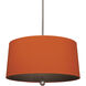 Williamsburg Custis 3 Light 15 inch Polished Nickel Pendant Ceiling Light in William Of Orange With Revolutionary Storm