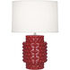 Dolly 21.38 inch 150.00 watt Ruby Red Accent Lamp Portable Light in Fondine