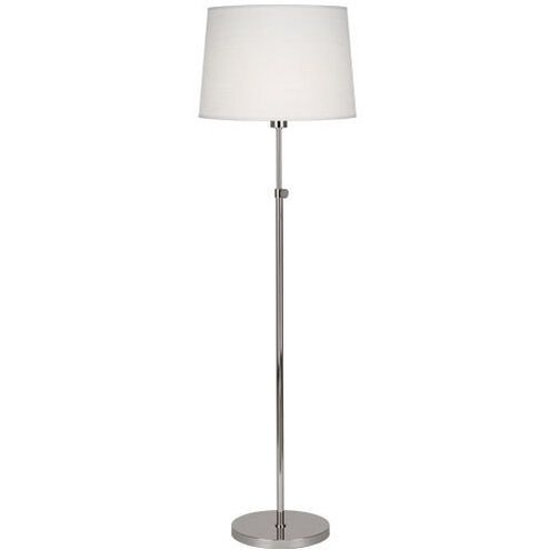 Koleman 49.25 inch 100.00 watt Polished Nickel Floor Lamp Portable Light