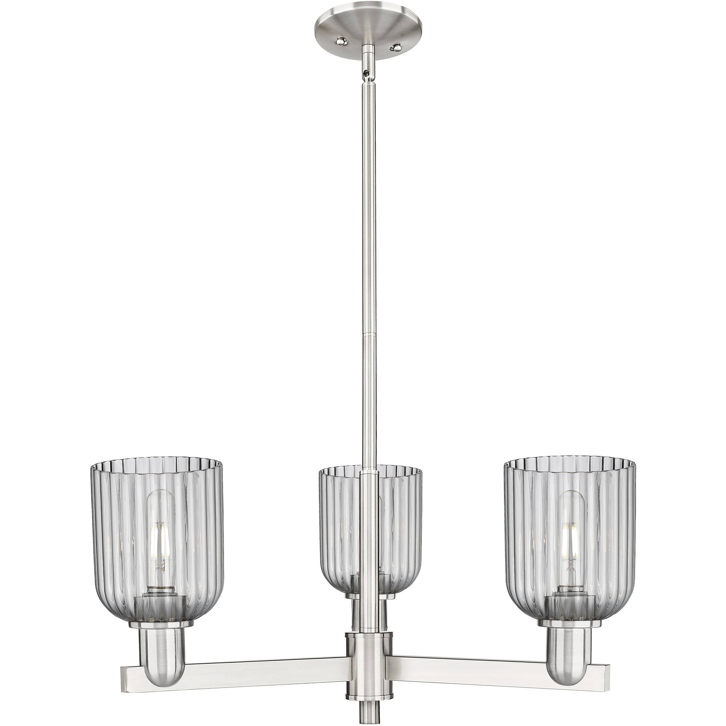 Bridal Veil 3 Light 17.63 inch Chandelier