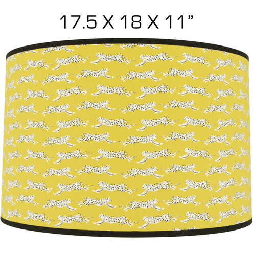Abbey Rose Yellow 18 inch Shade