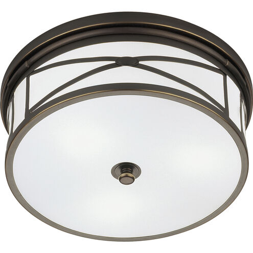 Chase 3 Light 15.00 inch Flush Mount
