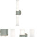 Kane 2 Light 5 inch Matte Celadon with Polished Nickel ADA Wall Sconce Wall Light