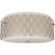 Marcel 3 Light 16.00 inch Flush Mount