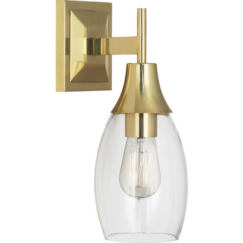 Grace 1 Light 5 inch Modern Brass Wall Sconce Wall Light