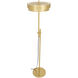 Elliott 43.75 inch 5.00 watt Modern Brass Floor Lamp Portable Light